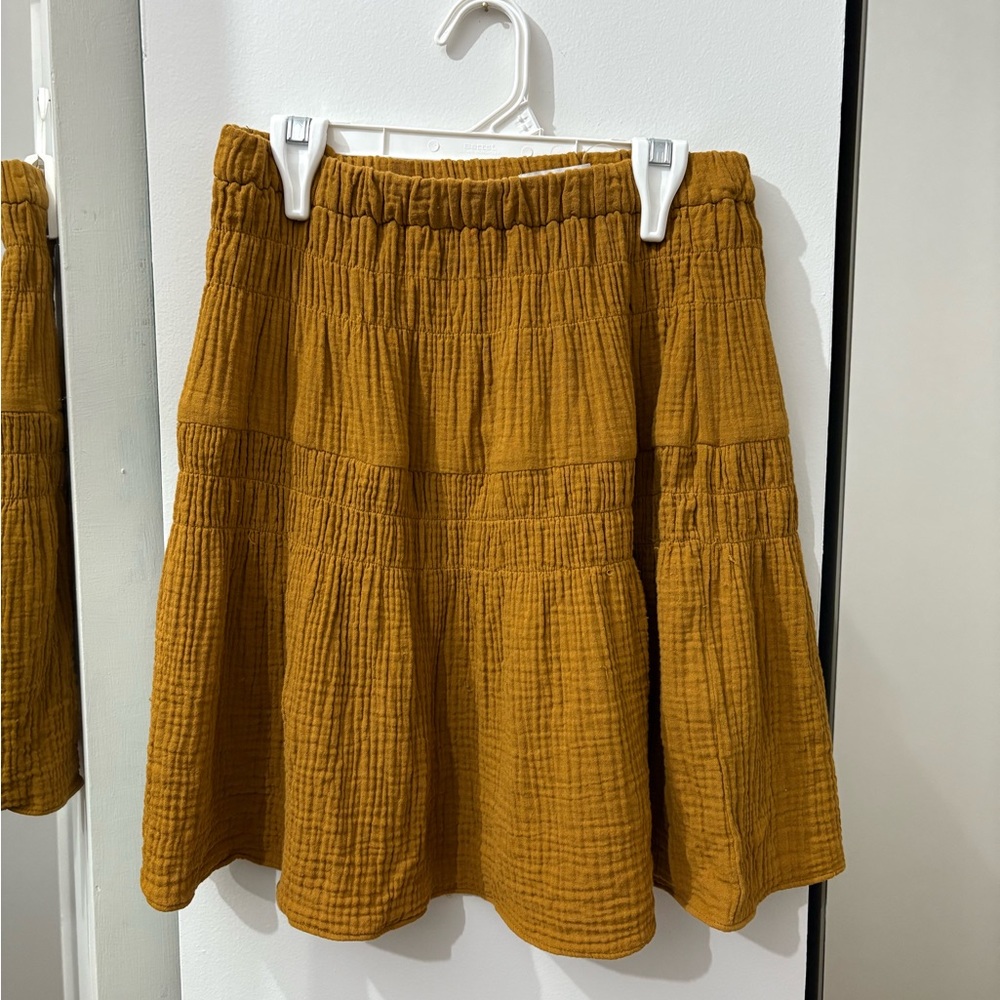 Madewell Golden Skirt